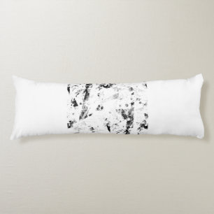 Coussins Longs photo en noir et blanc d'une photo en noir et blan