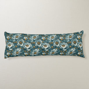 Coussins Longs Pivoines Fleur Décoration Design Artistique Nexk