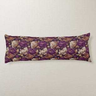 Coussins Longs Pivoines Impression Chambre Décor Tropical Canapé