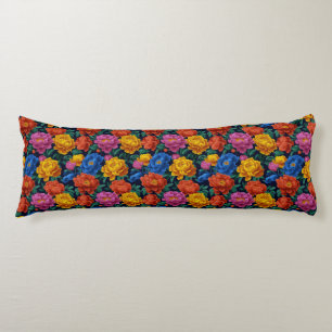 Coussins Longs Pivoines Nature Décoration Maison Occidental Nexk