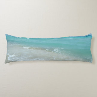 Coussins Longs Plage Bleue Plage Océan Paysage Nature