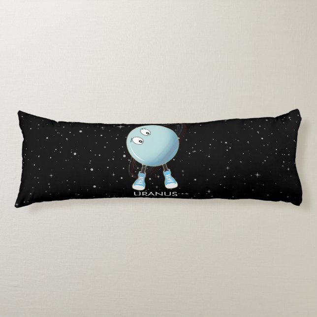 Coussins Longs Planet Uranus & Stars (Devant)