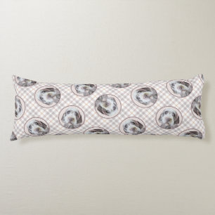 Coussins Longs Pointing à poils durs Griffon Peinture animal chie