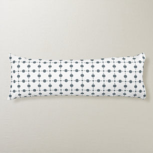 Coussins Longs Points gris, motif à pois, points, pois