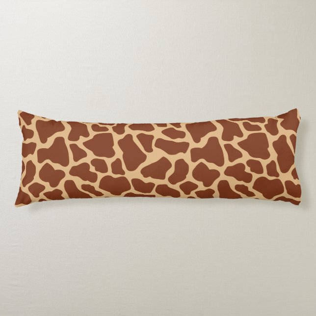 Coussins Longs Poster de animal de Giraffe Chic moderne Motif (Devant)