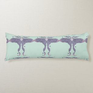 Coussins Longs Pouf Rond