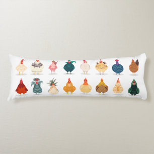 Coussins Longs  Poulet mou