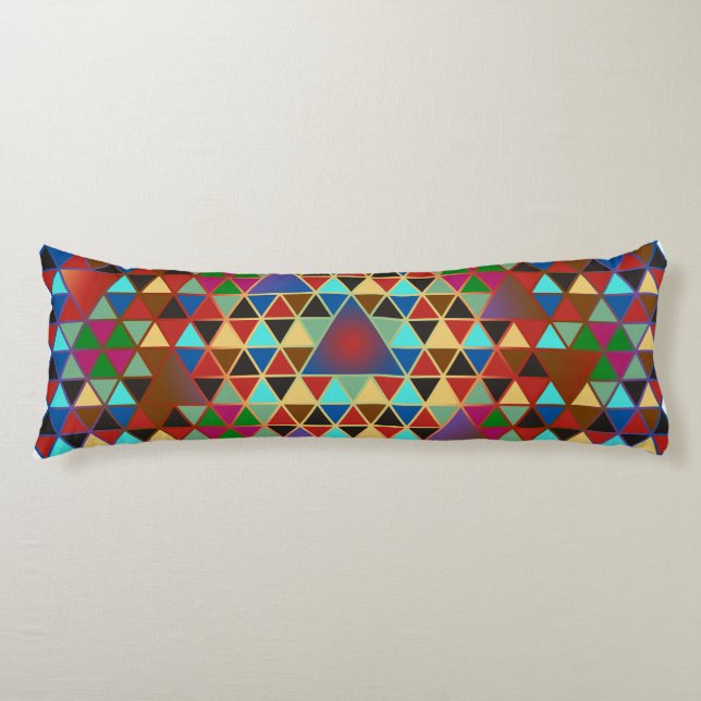 Coussins Longs Pretty triangle pattern III + your ideas (Devant)