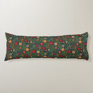 Coussins Longs Protea Floral Block Imprimer Millefleur darnes