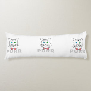 Coussins Longs Purr de chat