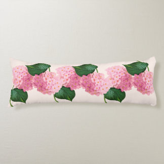 Coussins Longs Redoute Hydrangée rose Oreiller Corps