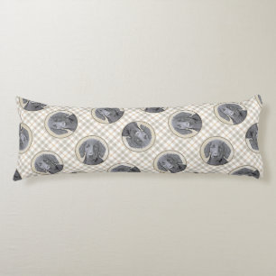 Coussins Longs Retriever à couche plate Peinture de chien animal