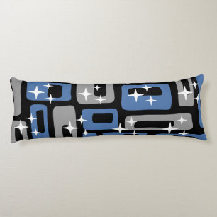 Coussins Longs Retro Mid-Century Moderne Abstrait