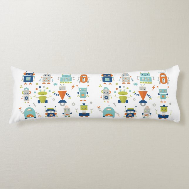 Coussins Longs Robots (Devant)