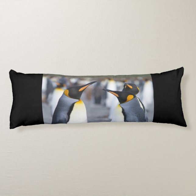 Coussins Longs Roi Pingouin (Dos)