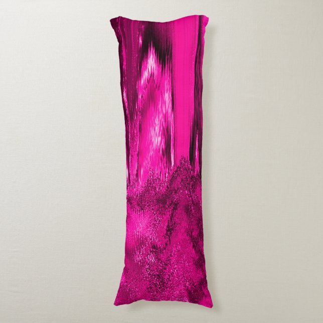 Coussins Longs Rose brillant fondu (Devant (Vertical))