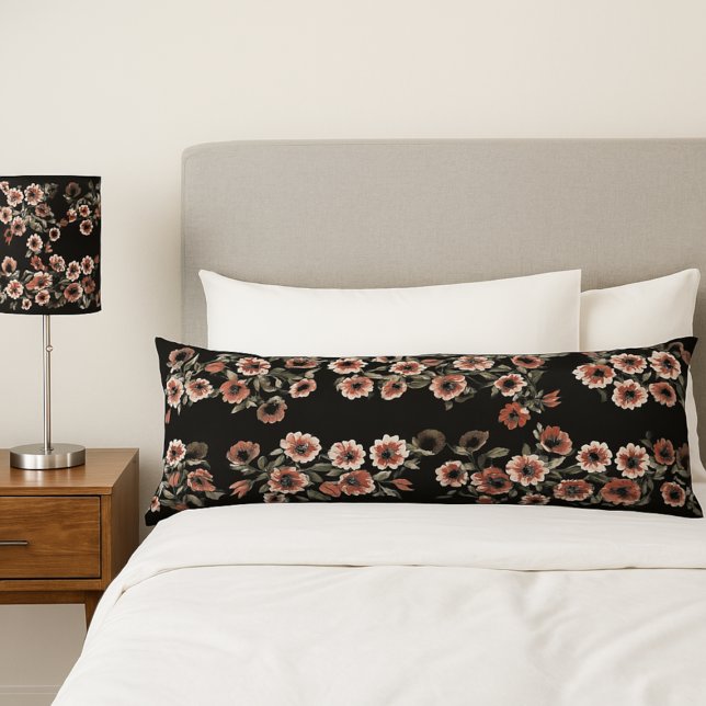 Coussins Longs Rose et vert doux d'inspiration baroque (Créateur téléchargé)