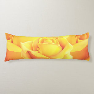 Coussins Longs Rose jaune soleil