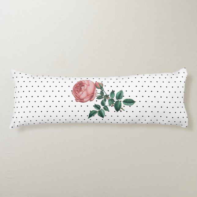 Coussins Longs Rose rose rose (Devant)