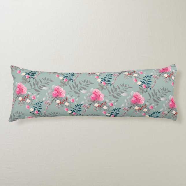 Coussins Longs Rose souple (Devant)