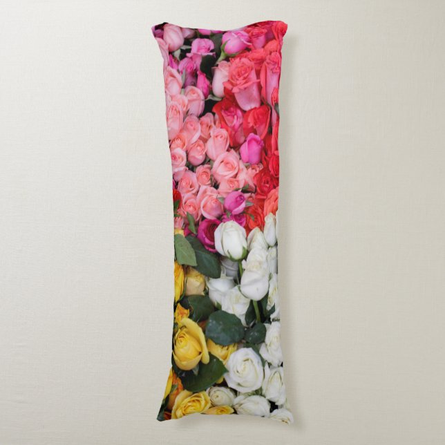 Coussins Longs Roses à vendre, San Miguel de Allende, Mexique (Devant (Vertical))