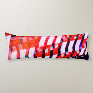 Coussins Longs Rouge blanc et bleu