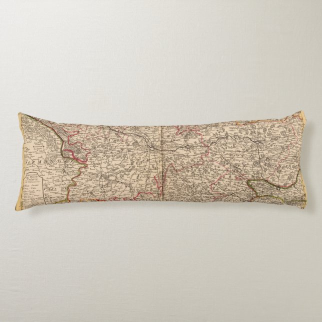 Coussins Longs Routes et églises romaines (Devant)
