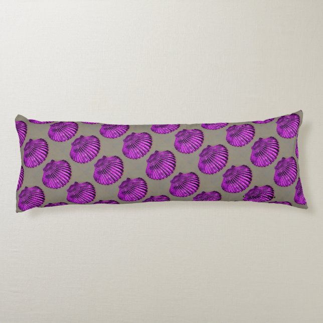 Coussins Longs Saint-Jacques-de-mer violette Thunder_Cove (Dos)