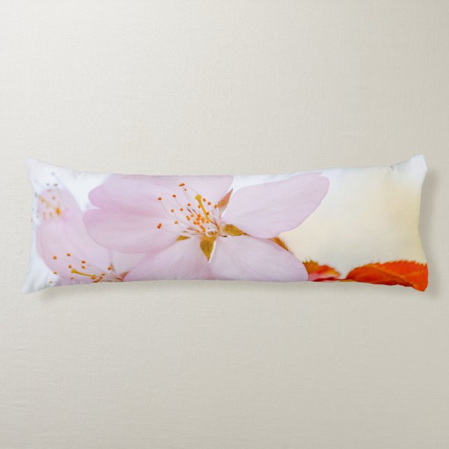 Coussins Longs Sakura - Fleur de cerisier japonaise (Devant)