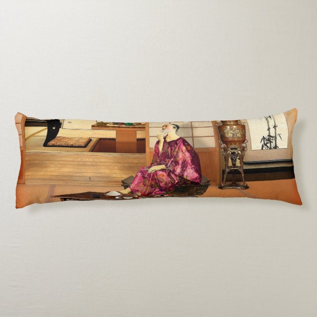 Coussins Longs Silky Rice Powder (Dos)