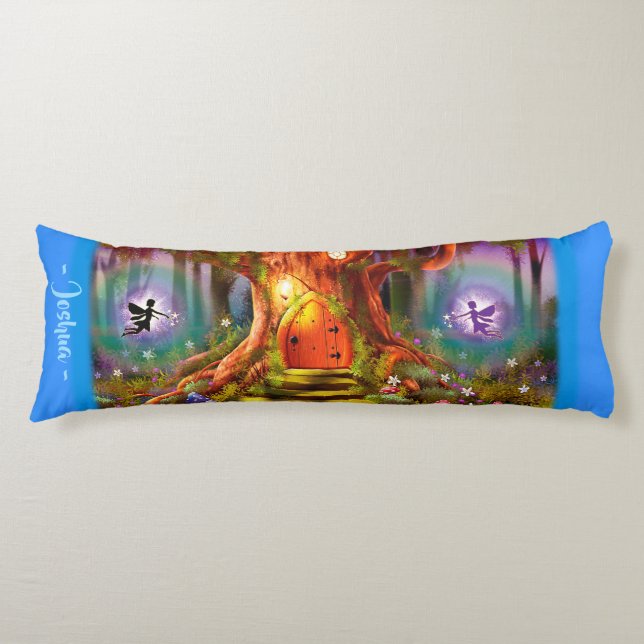 Coussins Longs Sleepy Fairy magtree. Personnalité de Blue Giant (Devant)