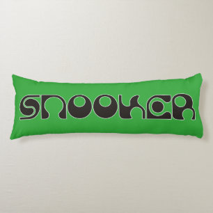 Coussins Longs SNOOKER police moderne + vos idées