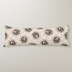 Coussins Longs Spinone Italiano Peinture Roan Brown Cute Chien Ar