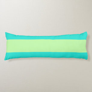 Coussins Longs Spunky Blue et Green Stripes pour le plaisir! ! !