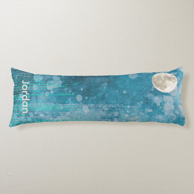 Coussins Longs Starry Moonlit Night (Devant)