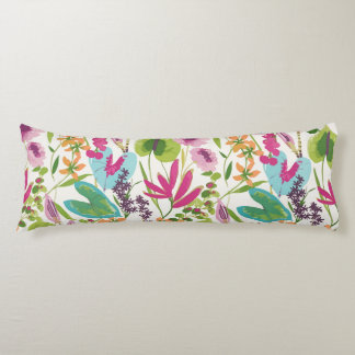 Coussins Longs Style coloré Été Tropical Floral Modèle