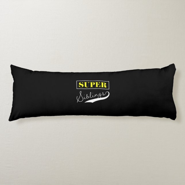 Coussins Longs Super sibling (Devant)