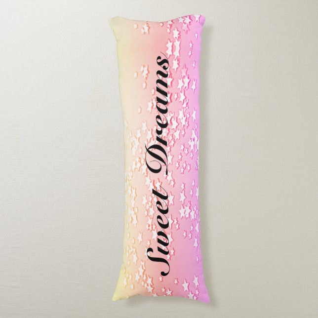 Coussins Longs Sweet Dreams Body Oreiller (Devant (Vertical))