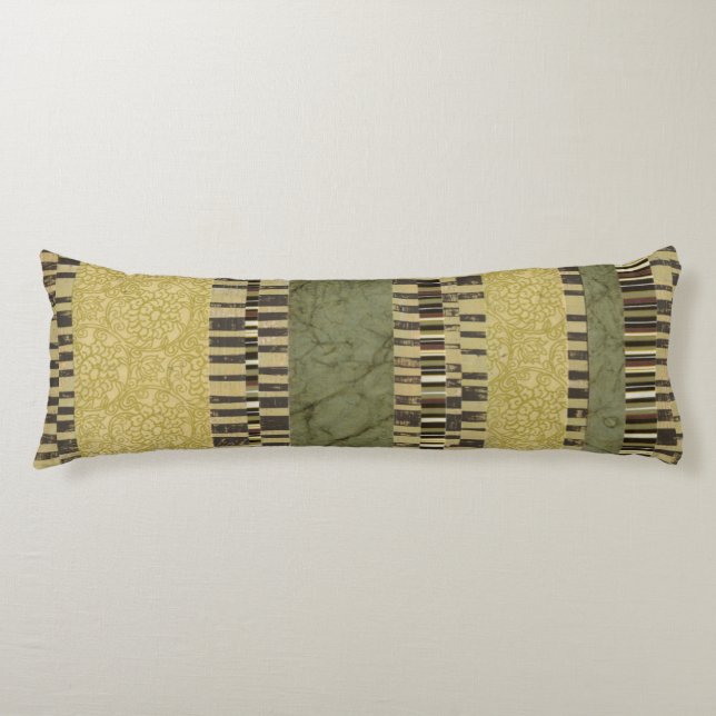 Coussins Longs Tableau à panneaux multimotifs (Devant)