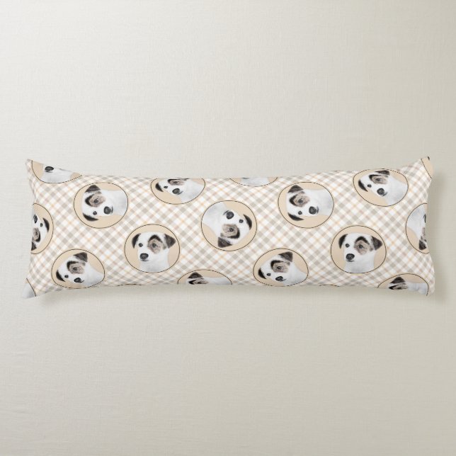 Coussins Longs Tableau Terrier Russell Jack Parson Chien de Compa (Devant)