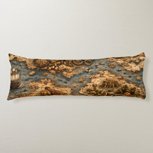 Coussins Longs Taie d'oreiller vintage (Devant)