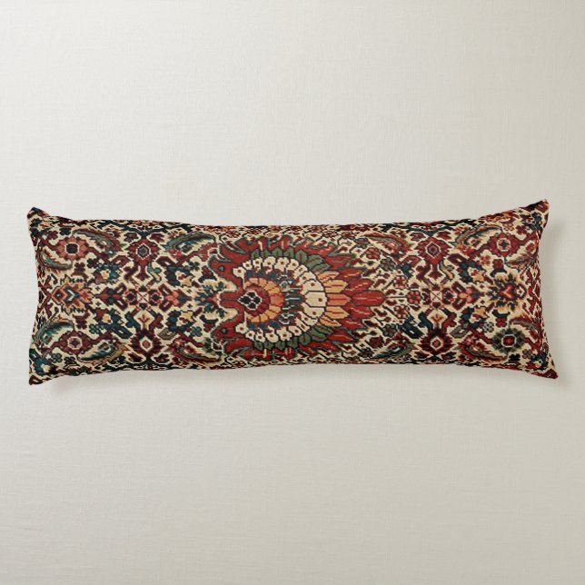 Coussins Longs Tapis persan turc oriental antique (Dos)