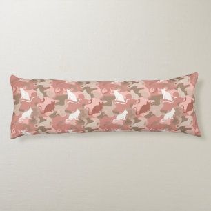 Coussins Longs Tapisserie de jardin camouflage de chat classique