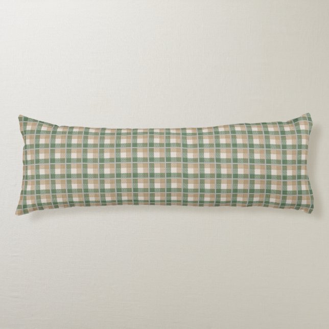 Coussins Longs Tartan (Devant)