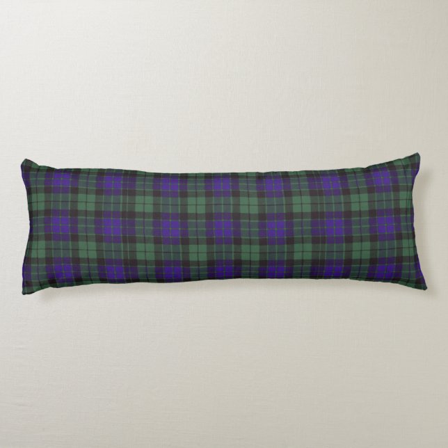 Coussins Longs Tartan d'écossais de plaid de clan de Mackay (Dos)