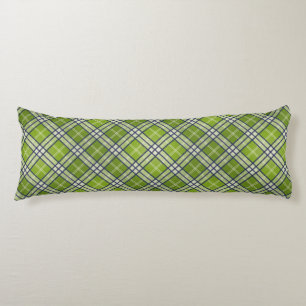 Coussins Longs Tartan vert