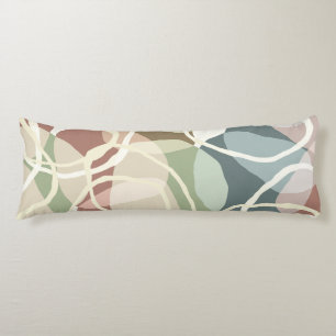 Coussins Longs Terre Abstraite