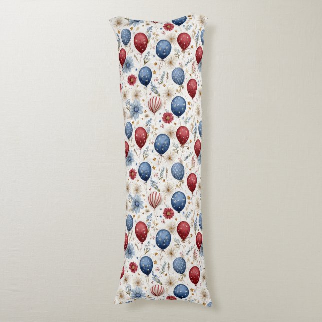 Coussins Longs Terre de la Liberté, 250 Ans de Liberté (Devant (Vertical))