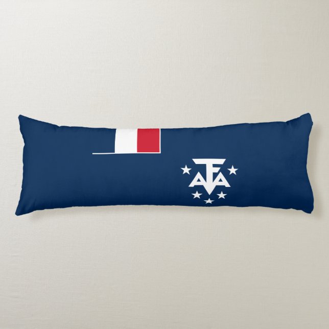 Coussins Longs Terres australes et antarctiques françaises (Devant)