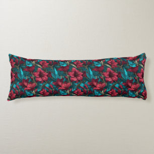 Coussins Longs Texture d'Amaryllis Décor Rustique Mémoire Victori